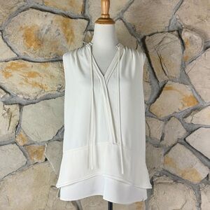 Proenza Schouler Matte Crepe Top Ecru | 8